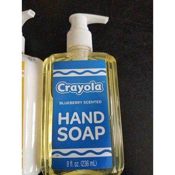 Crayola Kids Hand Wash Blueberry Scent & Lotion Lemon Scent Set - Picture 2 of 6
